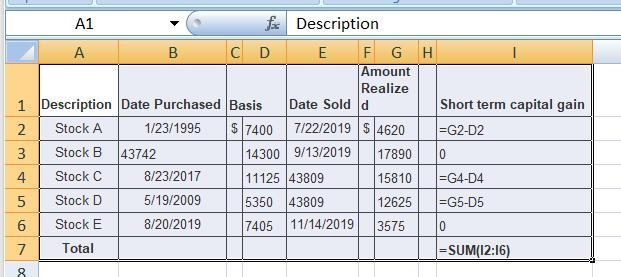 Grayson (single) is in the 24 percent tax rate bracket and has sold the following-example-4