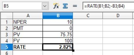 You buy a principal STRIP maturing in five years. The price quote per hundred of par-example-1