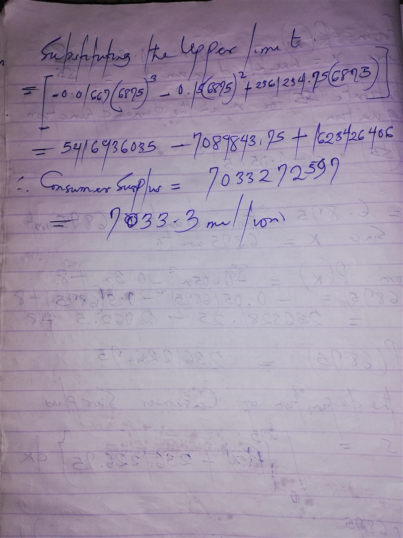 The demand function for a product is given by 2 p x x = − − + 0.05 0.3 8 where p is-example-2