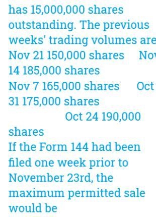 "On December 1st, an officer of REX Corporation wishes to sell stock under Rule-example-1