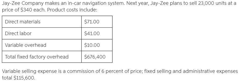 1. Calculate the sales commission per unit sold. If required, round your answers to-example-1