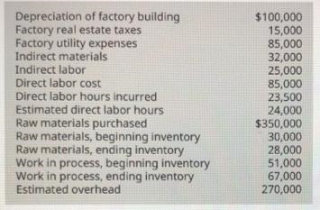 PA7. LO 4.5Freeman Furnishings has summarized its data as shown: Compute the cost-example-1