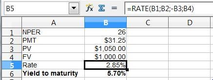 Suppose that a 6.250% semi-annual coupon paying bond is priced at 105.500 per 100 of-example-1