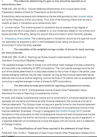 a. The calculation of the weighted average number of shares for basic earnings per-example-1