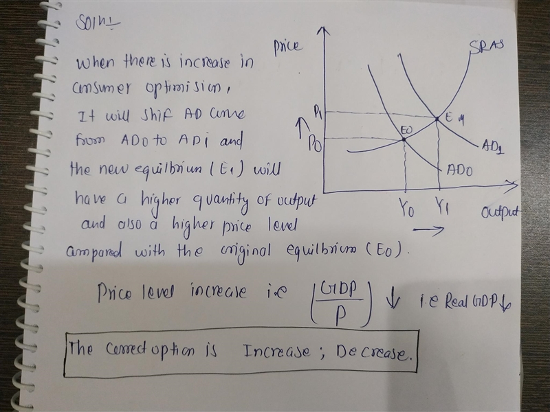 Suppose an economy is initially operating at long-run equilibrium when there is an-example-1