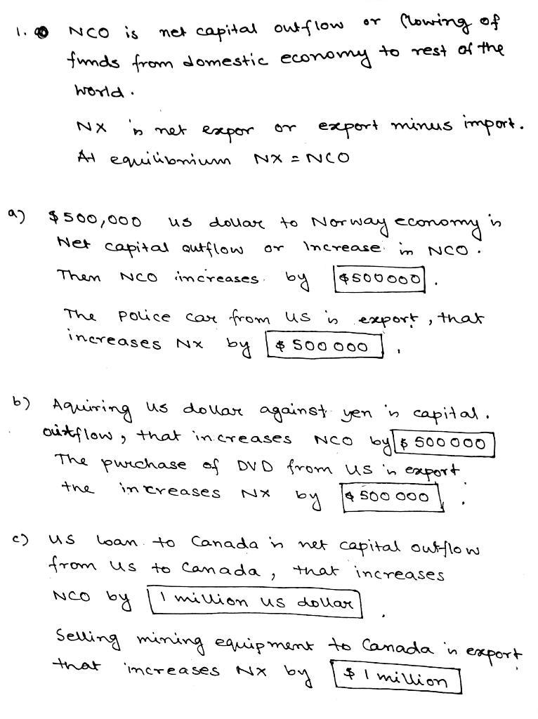 Consider the following cases and indicate for each case the direction and amount of-example-1