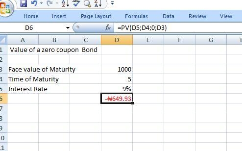 Diane Carter is interested in buying a five-year zero coupon bond whose face value-example-2