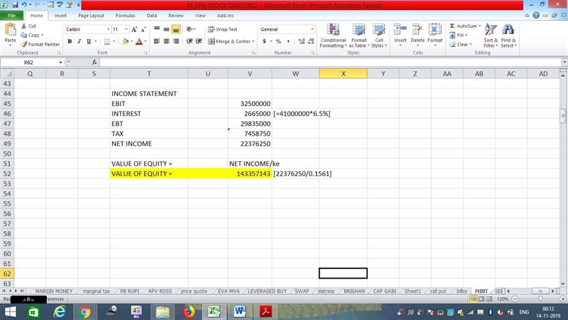 Summers, Inc., is an unlevered firm with expected annual earnings before taxes of-example-3