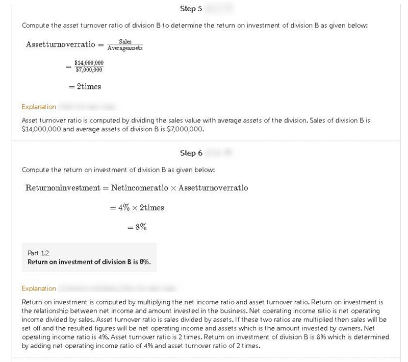 Selected sales and operating data for three divisions of different structural engineering-example-3