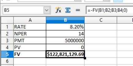 A lottery winner will receive $5 million at the end of each of the next fourteen years-example-1