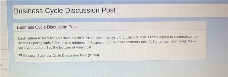 What is the current business cycle in the U.S?-example-1