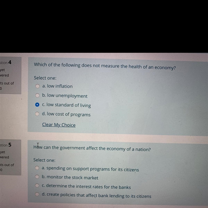 What are the answers for these? Please help it’s economics-example-1