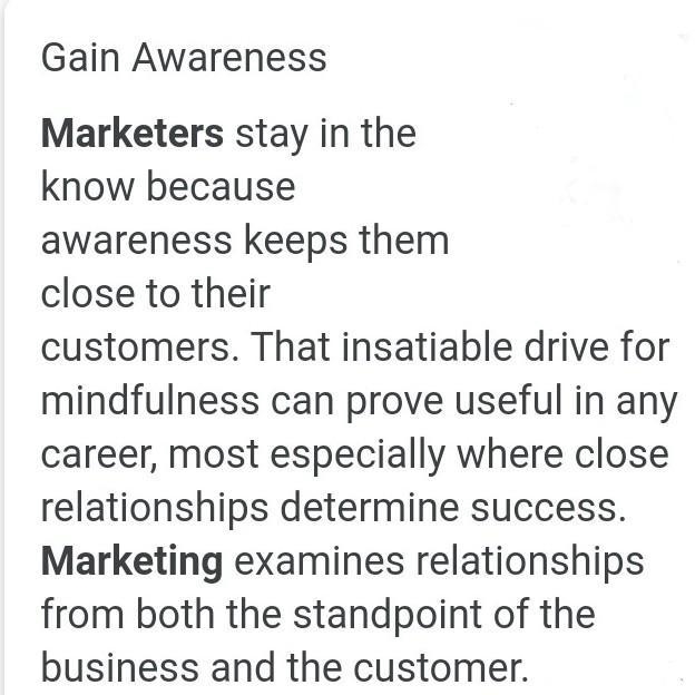 Why is it important to study marketing?​-example-1