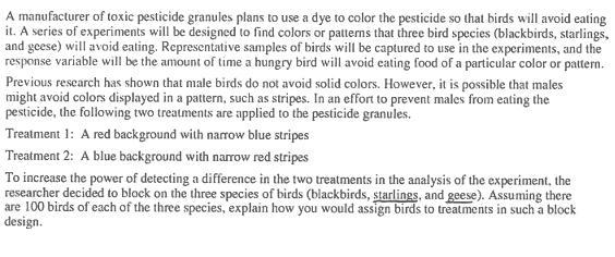 A manufacturer of toxic pesticide granules plans to use answer-example-1