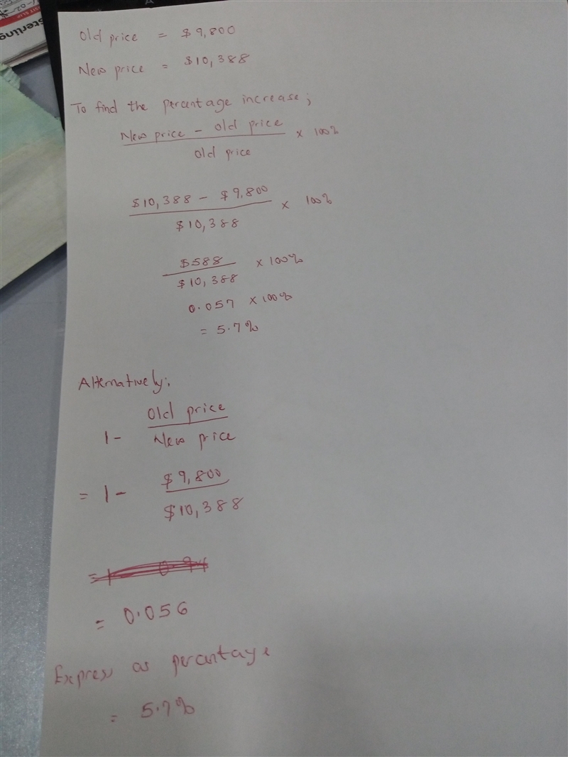 A few years ago, Sarah acquired a parcel of land valued at $9800. Today, that same-example-1