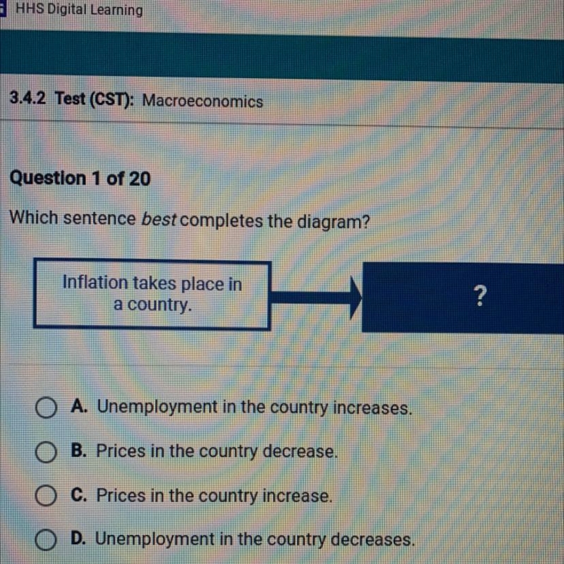 Which sentence best completes the diagram?-example-1