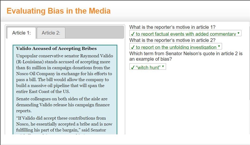 Valido Accused of Accepting Bribes Unpopular conservative senator Raymond Valido (R-example-1