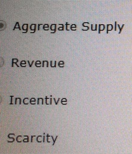 The total number of goods and services available in a society is?​-example-1