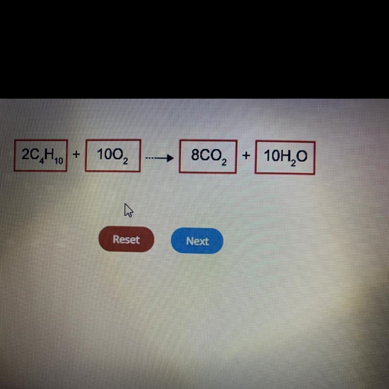 Reactants undergo chemical reaction to form products.this chemical equation represents-example-1