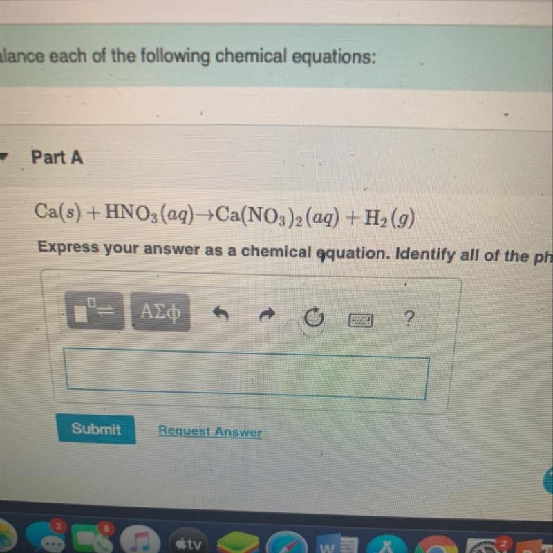 Balance each of the following chemical equations-example-1