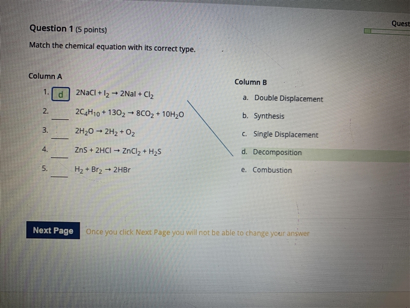 Match the chemical Equation with his correct type-example-1