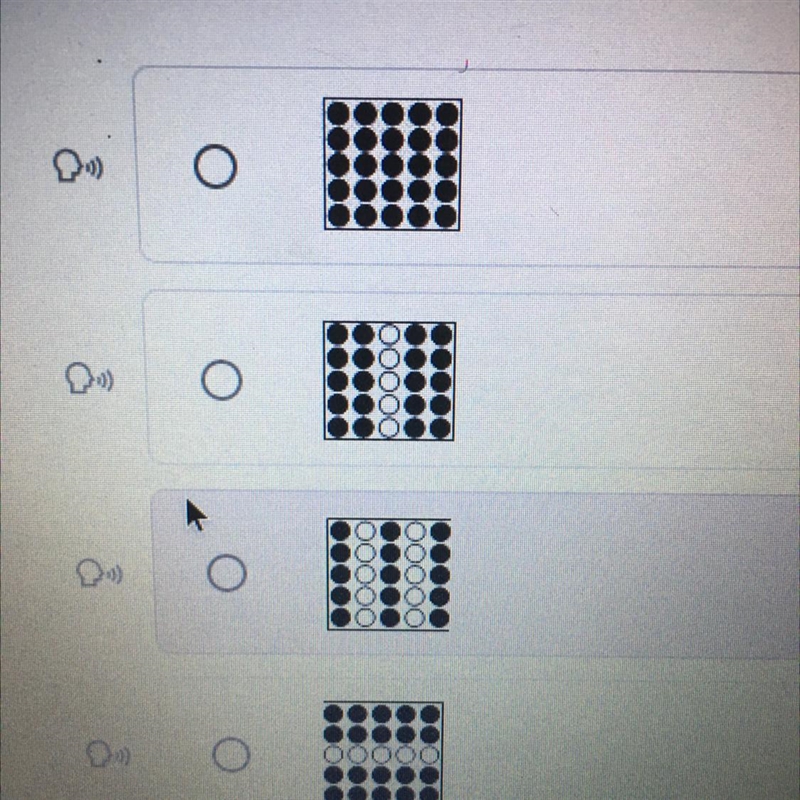 To explain the difference between elements and compounds, a teacher filled clear boxes-example-1