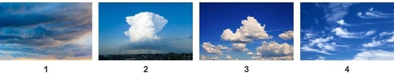 If u trust urself do it Study these images. 4 photos of clouds. 1: Sky covered with-example-1