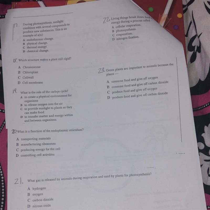 NEED HELP ON 17,18,19,20,21,22,23. ONLY IF YOU ARE POSITIVE ABOUT THE ANSWER!!!!-example-1