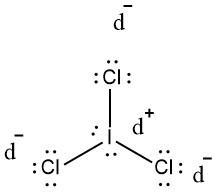 For the iodine trichloride molecule: a. Determine the number of valence electrons-example-1