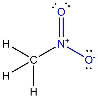 Draw the best Lewis structure of CH3NO2CH3NO2, a neutral compound. Draw the Lewis-example-1