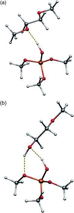 ketch the following intermolecular interactions: a.A hydrogen-bonding interaction-example-1