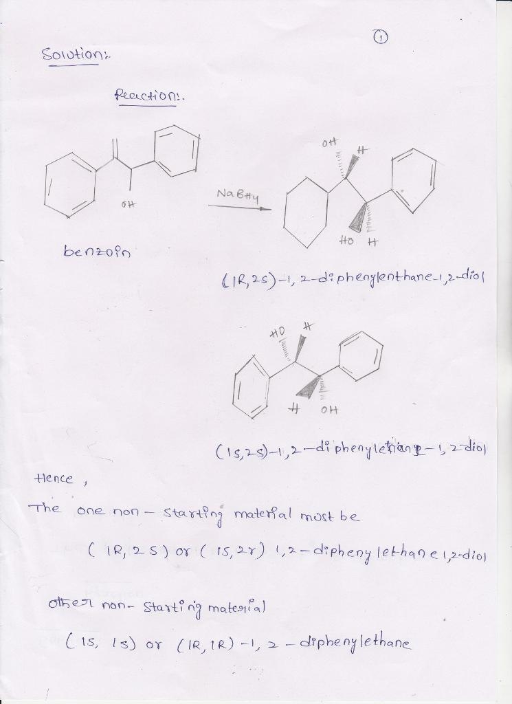 Let’s say you have 3 UV active spots in the crude material and co-spot TLC plate. One-example-1