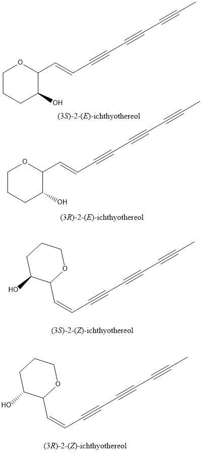 Ichthyothereol is isolated from the leaves of Ichthyothere terminalis. It is so toxic-example-2