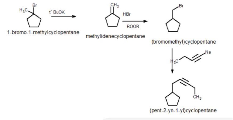 Question 096 Propose a three-step synthetic sequence to accomplish the transformation-example-1