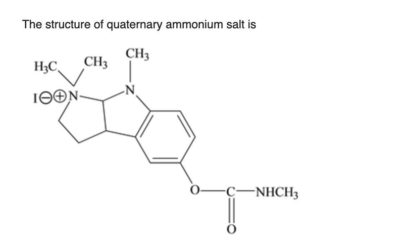 Physostigmine, an alkaloid obtained from a West African plant (Physotigma venenosum-example-1