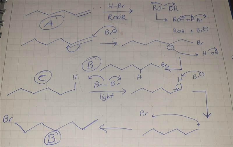 stbank, Question 075 Get help answering Molecular Drawing questions. Compound A, C-example-1