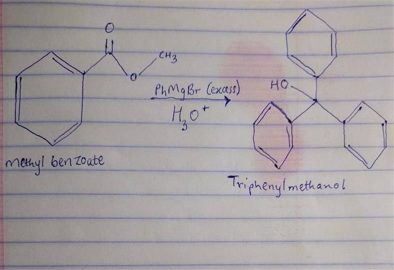 Draw the structural formula for the principal organic product formed in the reaction-example-1