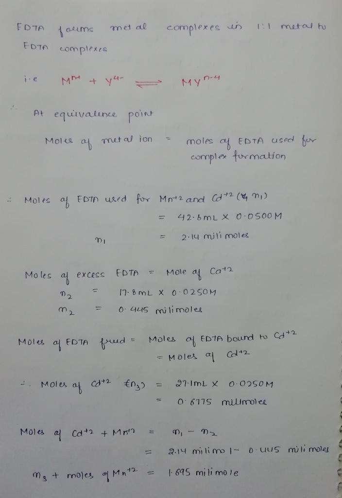 A 50.0 mL sample containing Cd^2+ and Mn^2+ was treated with 42.8 mL of 0.0500 M EDTA-example-1