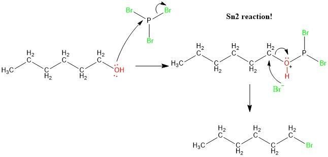 2.Which of the alcohols listed below would you expect to react most rapidly with PBr-example-1