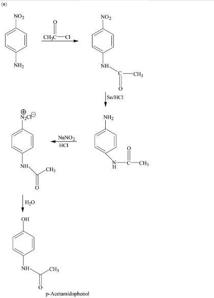 Each of the following compounds has been prepared from p-nitroaniline. Outline a reasonable-example-3