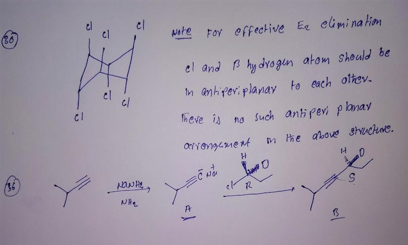 One stereoisomer of 1,2,3,4,5,6-hexabromocyclohexane undergoes elimination extremely-example-1