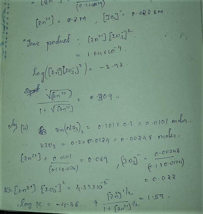 A student followed the procedure of this experiment to determine the solubility product-example-2