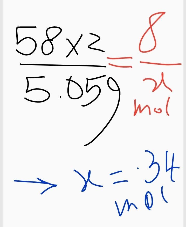 Consider the following combustion reaction: 2 C4H10 + 13 O2 ------------> 8 CO-example-1