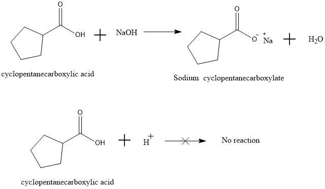 Draw the major organic product that is expected when cyclopentanecarboxylic acid is-example-1