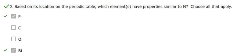 Based on its location on the periodic table, which element(s) have properties similar-example-2