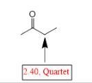 Which one of the following best represents the predicted approximate chemical shift-example-1