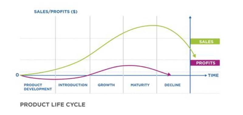 Review the steps in the Product Life Cycle (pp. 97 - 98). Select a product, and then-example-1