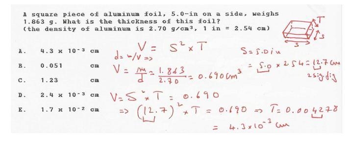 An aluminum plate is 78 cm wide and 35 cm long. The mass of the plate is 44,226 g-example-2