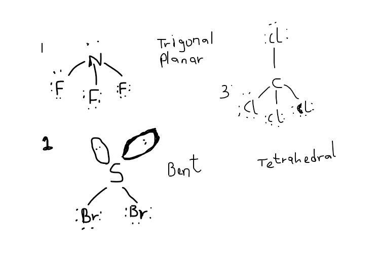 NF3 Draw the molecule by placing atoms on the grid and connecting them with bonds-example-1