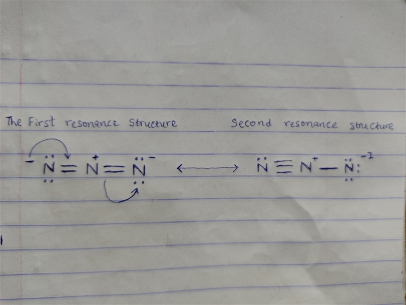 Draw a second resonance structure for the following ion (be sure to include the charges-example-1